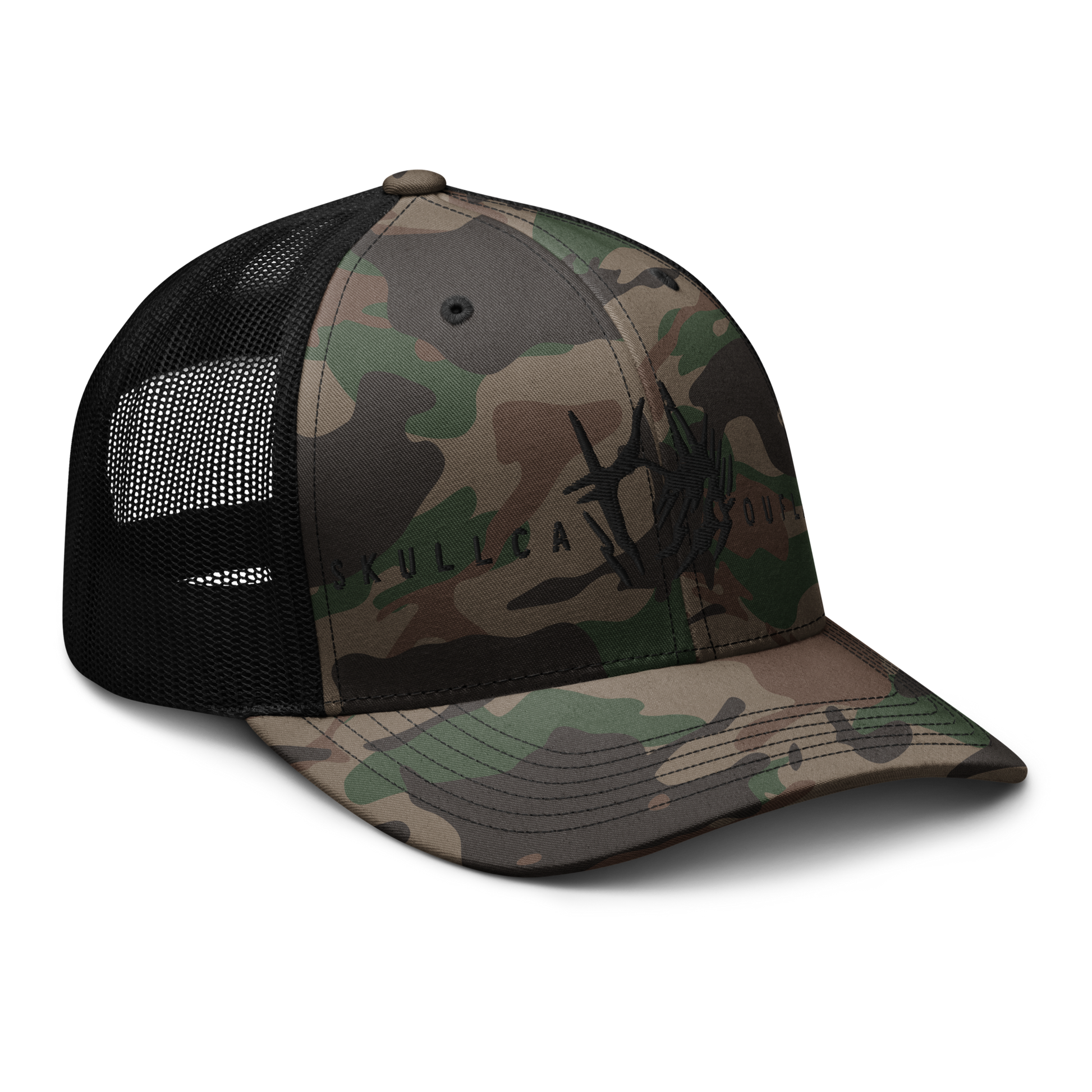 "SKULLCA𒈻OUFLAGE" Hat (Camo)