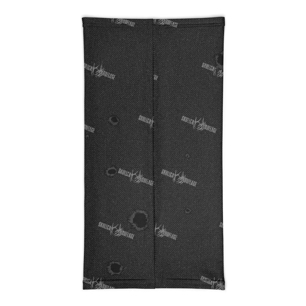 Skull Balaclava Neck Gaiter (Black)