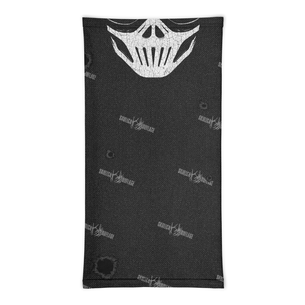 Skull Balaclava Neck Gaiter (Black)